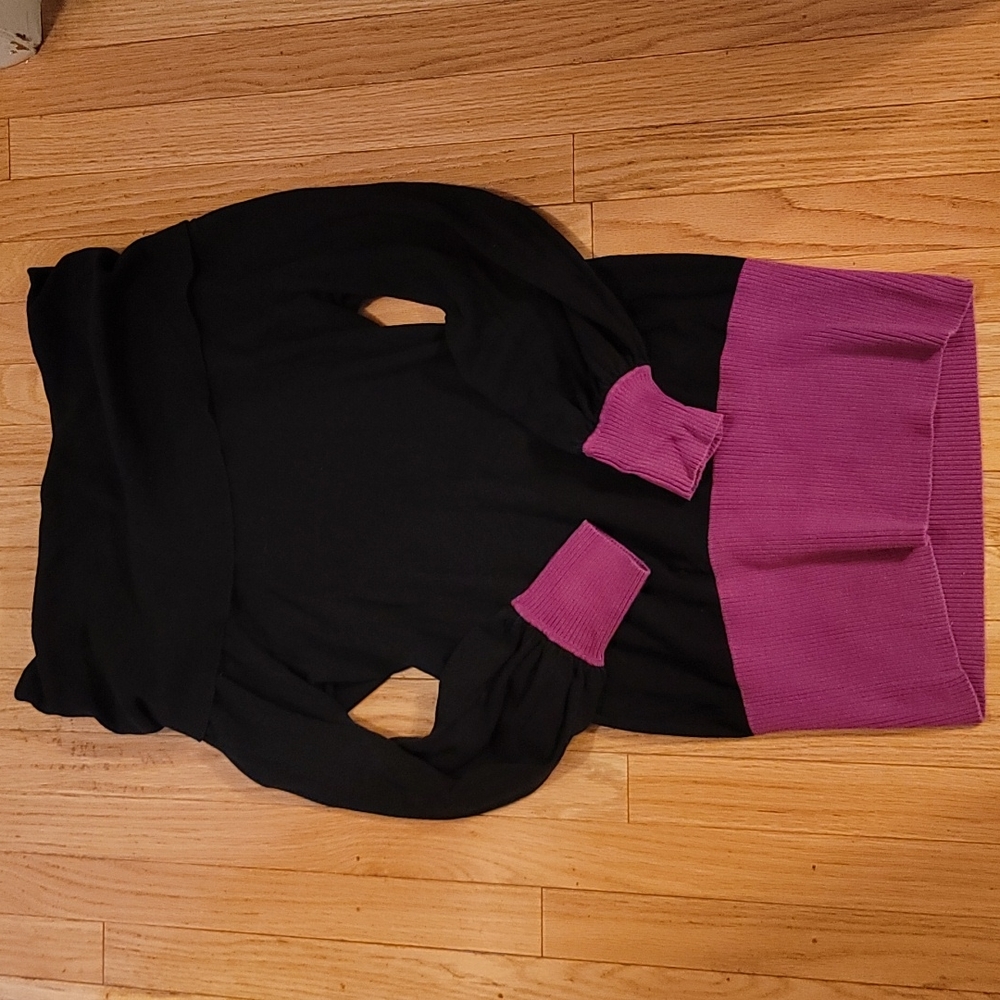 Cowell neck sweater dress- Candies- Large